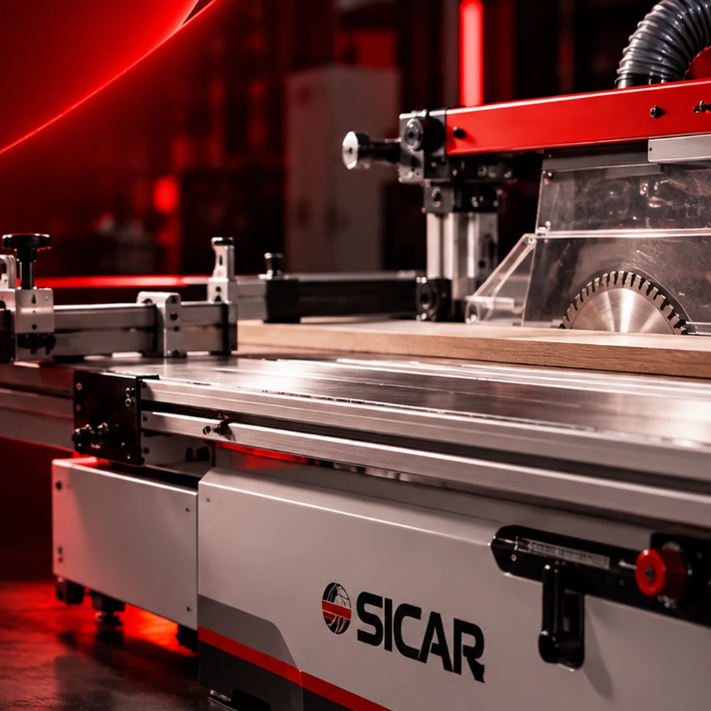 تصور بصري لماكينة نجارة SICAR